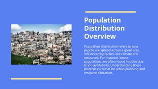 Population Distribution.pptx persantation of population distribution ...