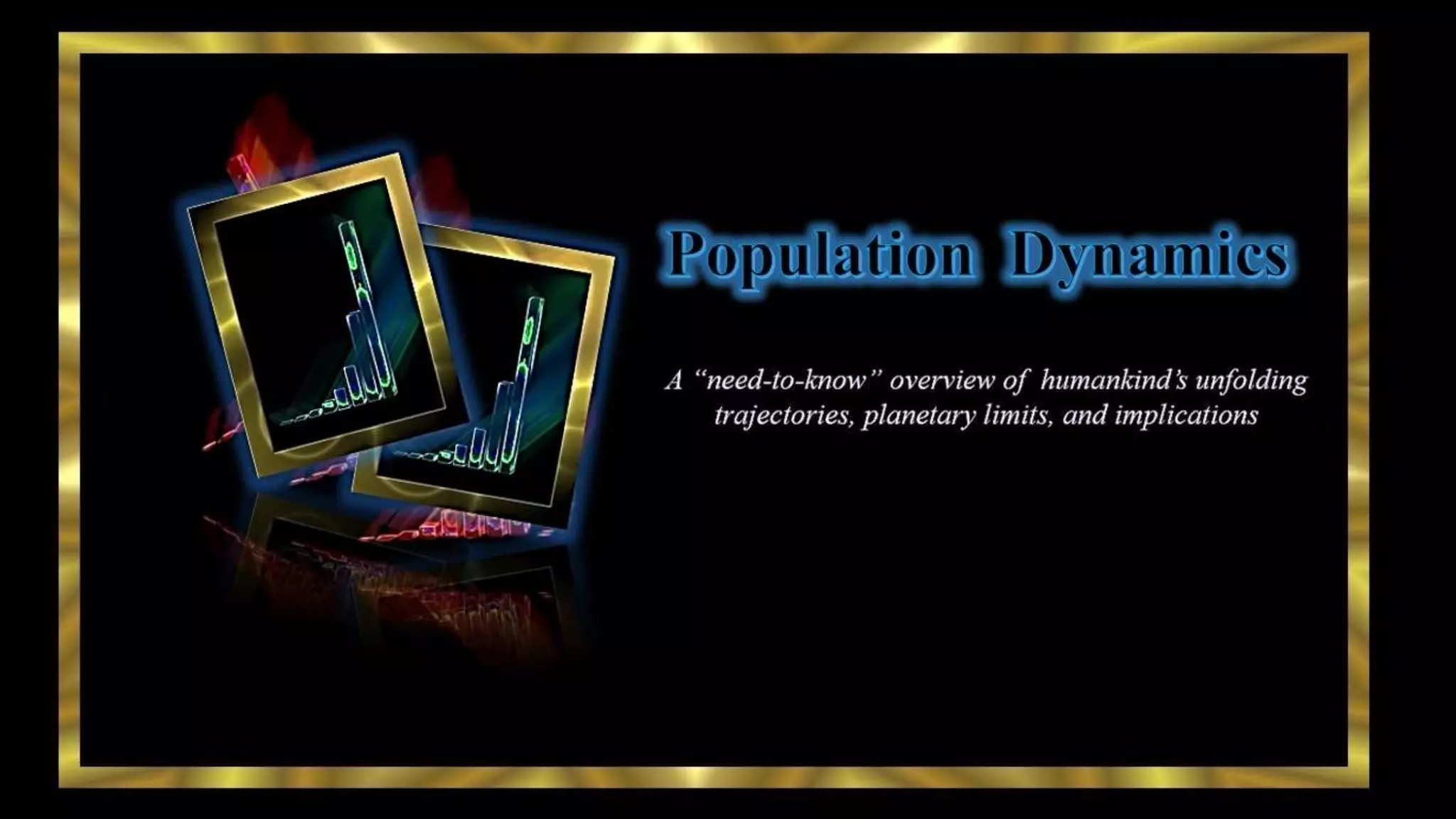 Population Dynamics of Limits, Overshoot, and Collapse | PPT