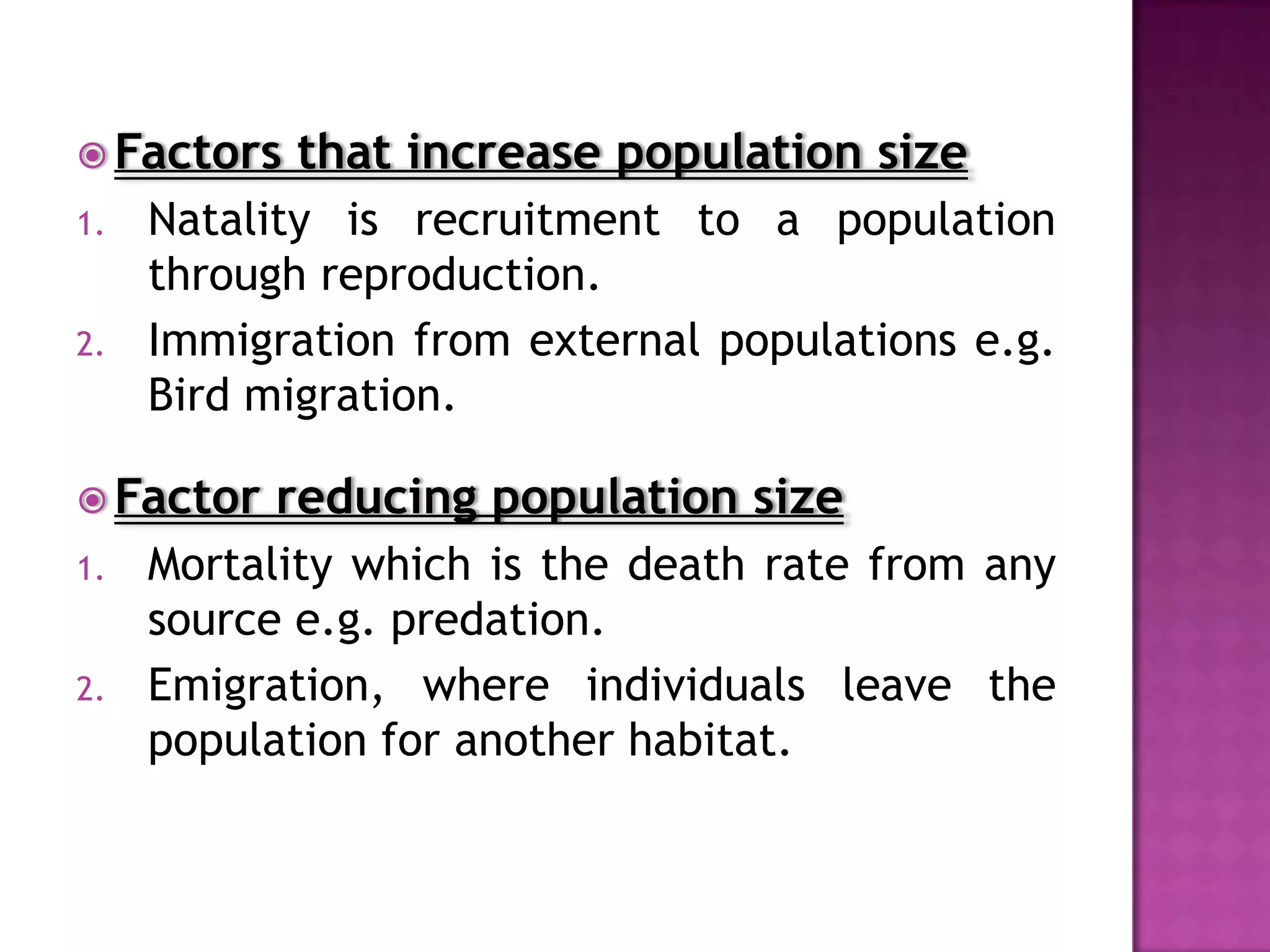 Population ecology | PPTX | Geography | Science