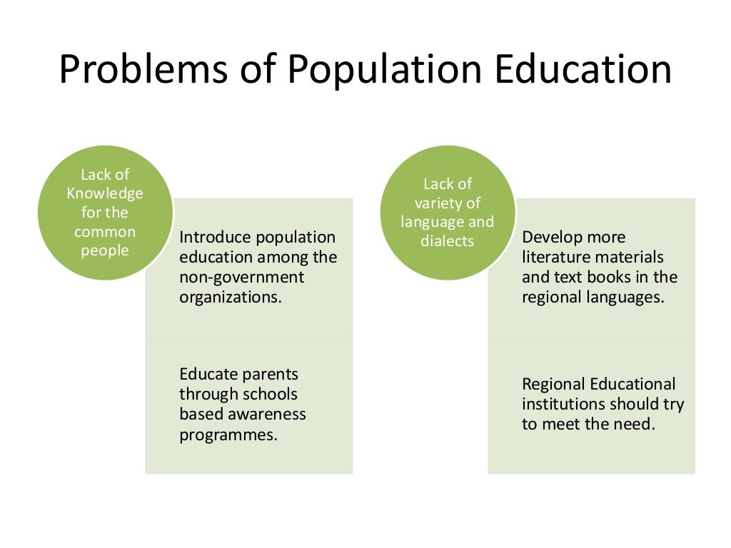 Population education