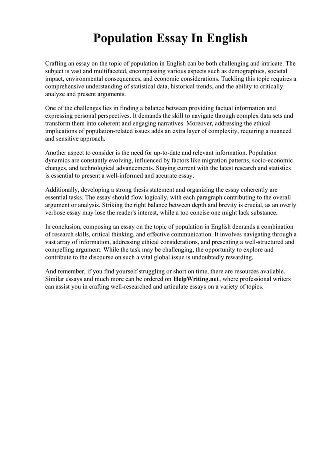 Population Essay In English.pdf