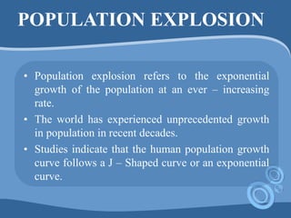 Population explosion | PPTX