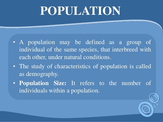 Population Explosion