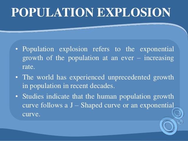 Population Explosion