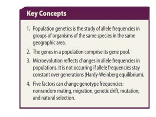Population genetics | PPTX