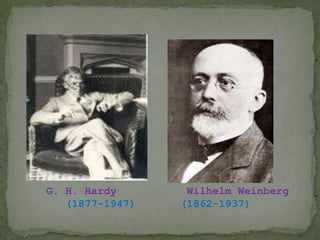 Population genetics-hardy weinberg equilibrium and non random matting | PPT