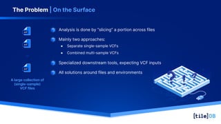 Multi Sample Vcf Population genomics is a data management problem | PDF