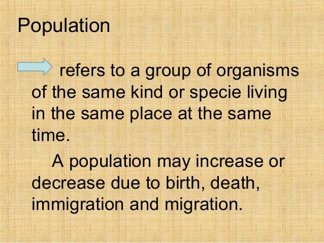 Population Growth