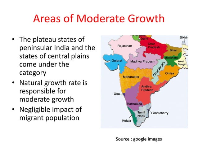 Population Growth in India : Trends & Patterns | PDF | Geography | Science