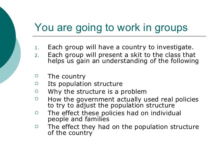 population policies lesson outline lesson outline