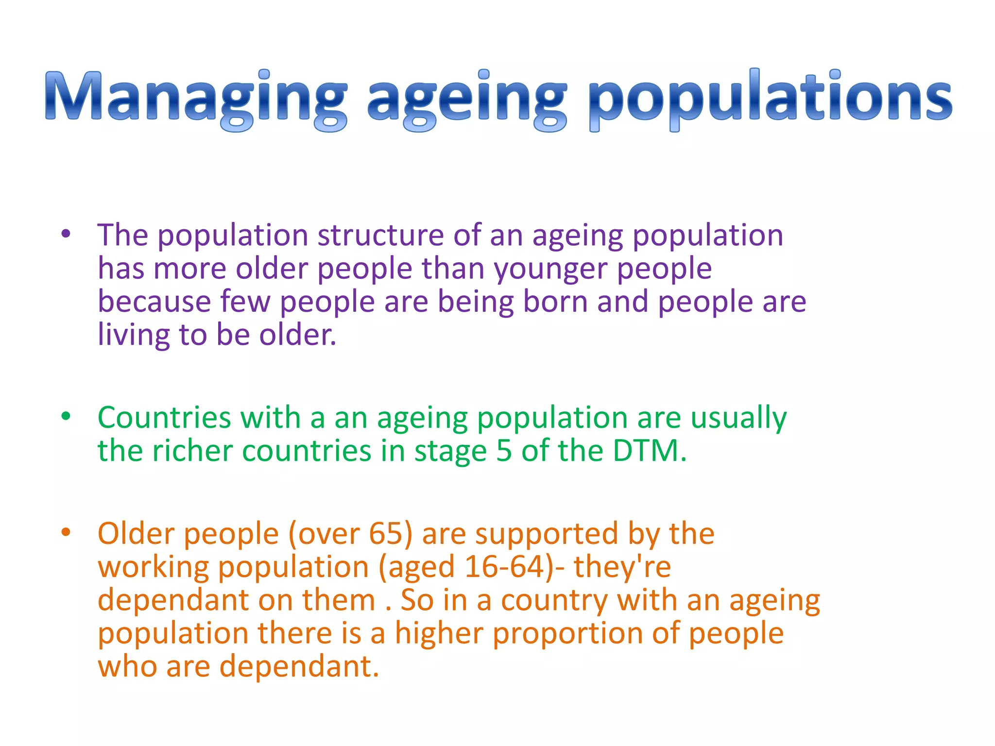 Population growth rate is high