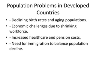 Population_problems . Geography subject , human geography. | PDF