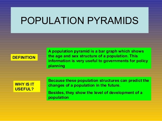 population pyramid definition
