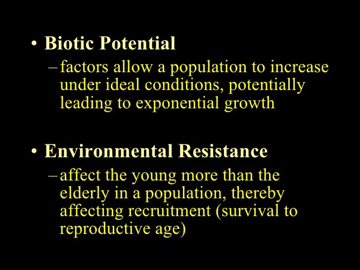 Populations Populations