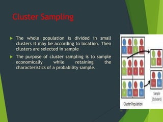 Population & sample lecture | PPTX