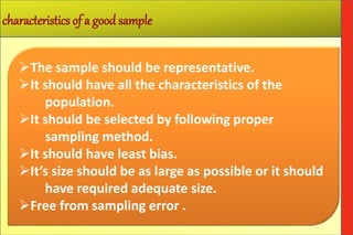 Population & Sampling by Dr. Neha Deo | PPTX