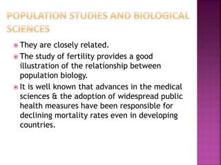 Population trends and health problem | PPTX