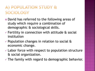 Population trends and health problem | PPTX