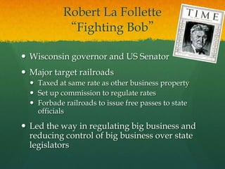 MuckrakersUpton SinclairIda Tarbell