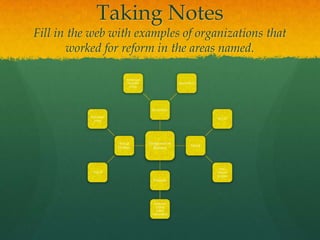 How did reform mayors clean up their local governments?Hazen Pingree of Detroit, MIFairer tax structure, lowered fairs for public transportation, rooted out corruption, and set up a system of work relief for unemployedTom Johnson of Cleveland, OHConverting the utilities to publicly owned enterprises