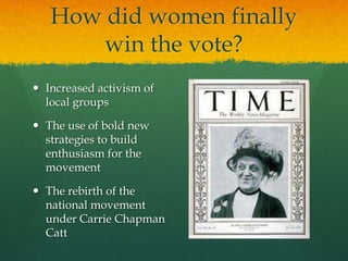 Founded National Women Suffrage Association (NWSA)