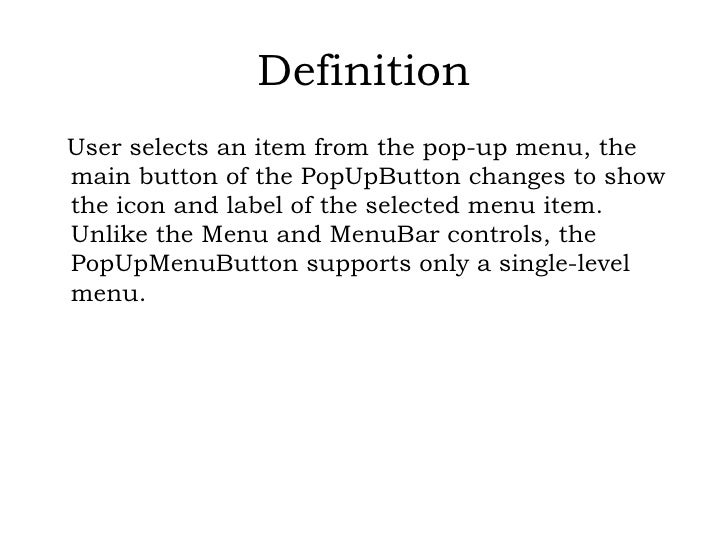 MenuBarControls MenuBarControls