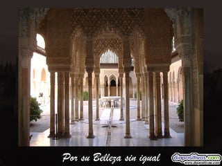 Por su Belleza sin igual 