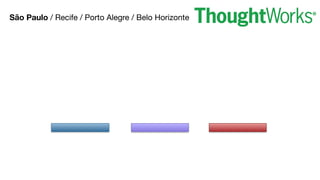 São Paulo / Recife / Porto Alegre / Belo Horizonte
 