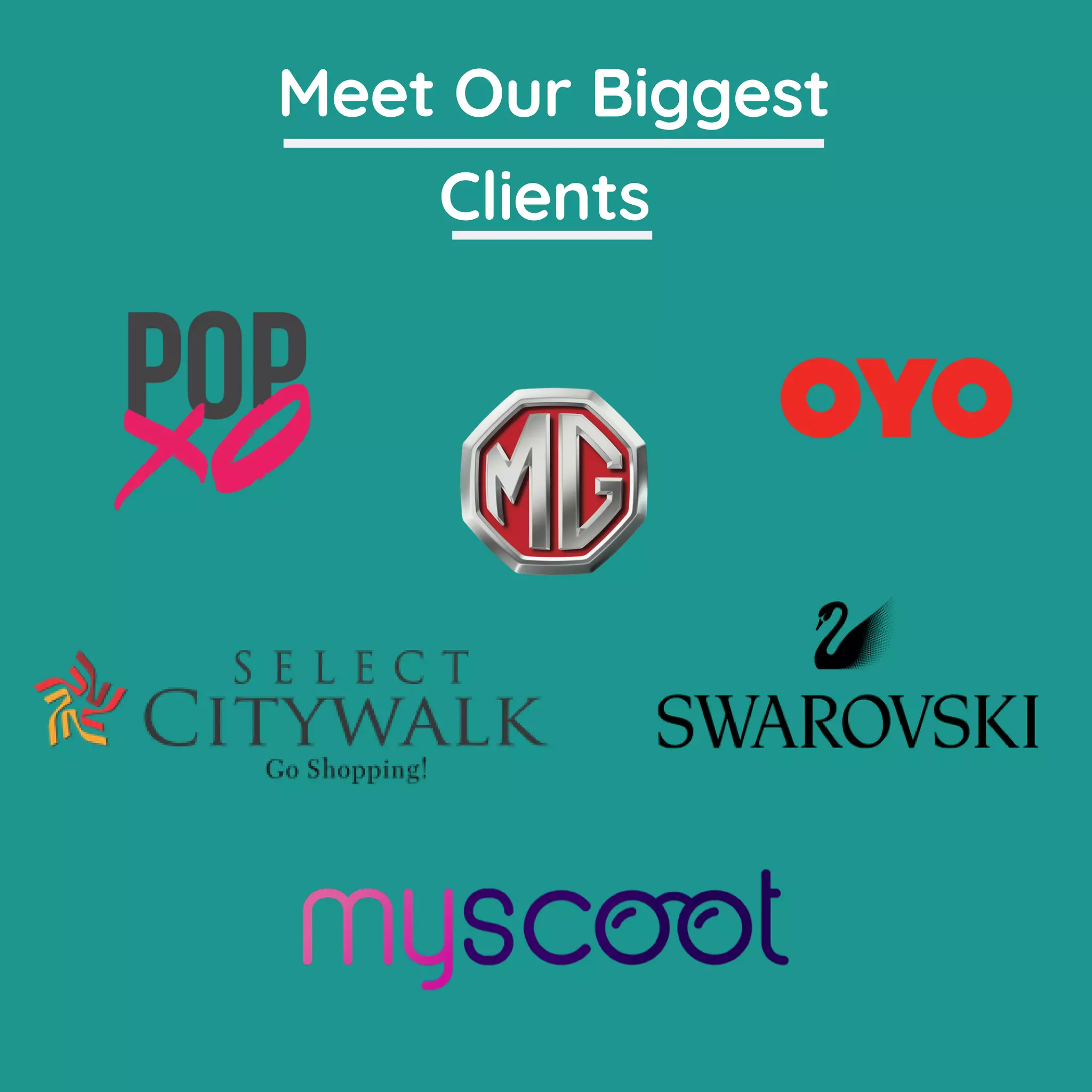 Meet Our Biggest
Clients