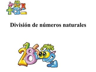 División de números naturales 