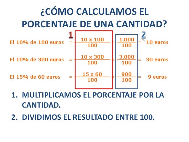 Porcentajes
