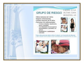 CASOS: 5743 ALTAS: 5304 MUERTES: 45 