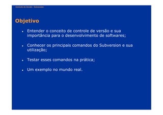 Por Dentro do Subversion