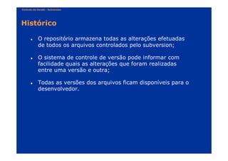 Por Dentro do Subversion