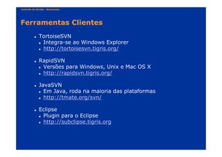 Por Dentro do Subversion