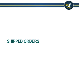 SHIPPED ORDERS
 