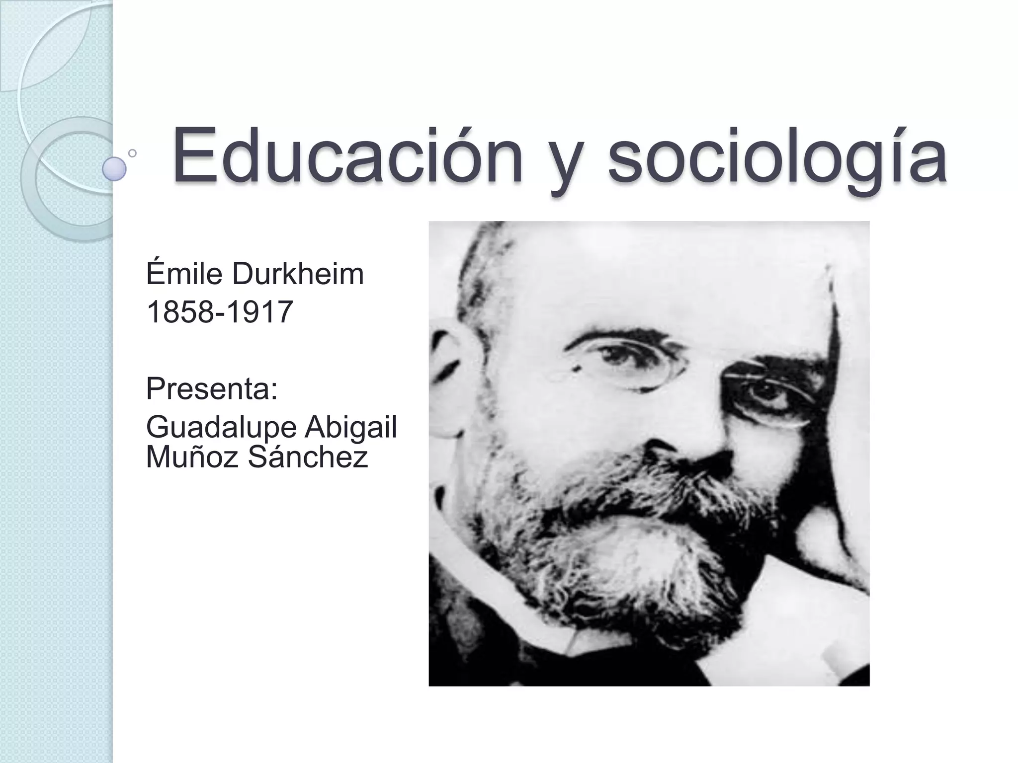 Émile Durkheim | PPT
