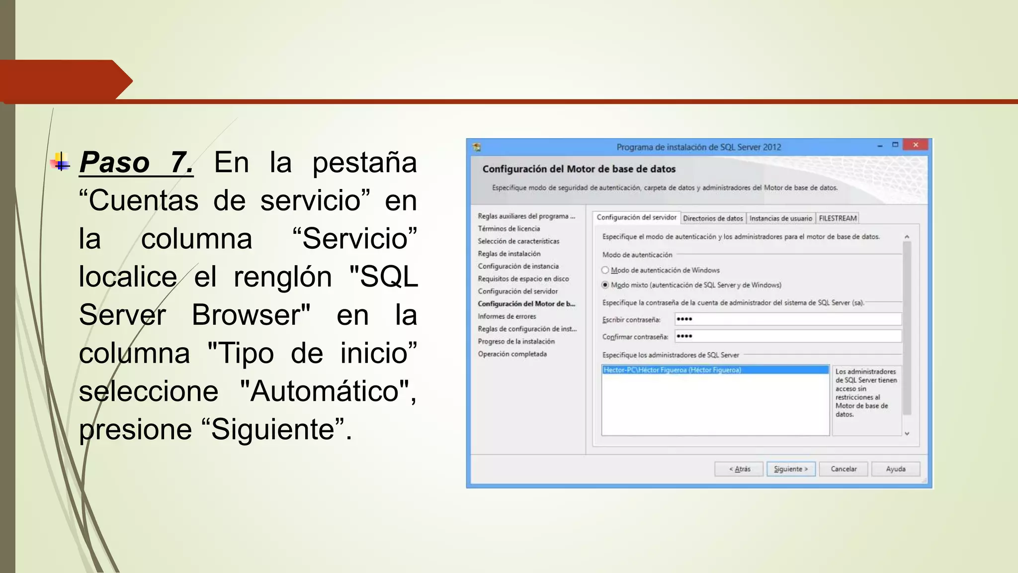 LENGUAJE DE PROGRAMACION SQL | PPT