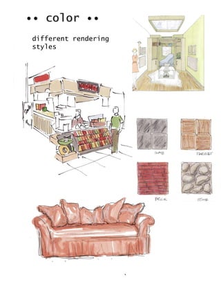 interior design portfolio | PPTX