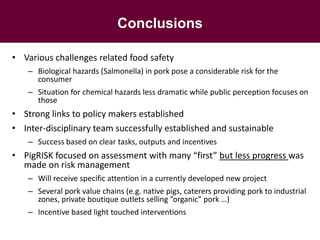 Food safety along informal pork value chains in Vietnam: Success and challenges from an interdisciplinary research team view