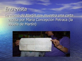Entrevista ,[object Object]