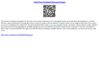 Pornography And The New Media Essay | PPT