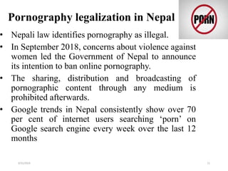 Pornograpy and Its Effects | PPTX