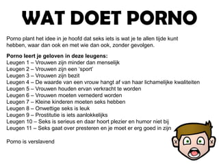 Porno preek