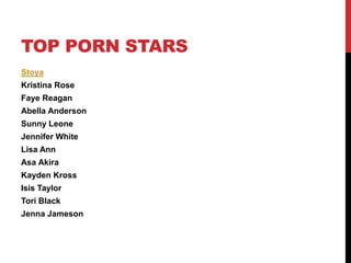 Porn overview | PPT
