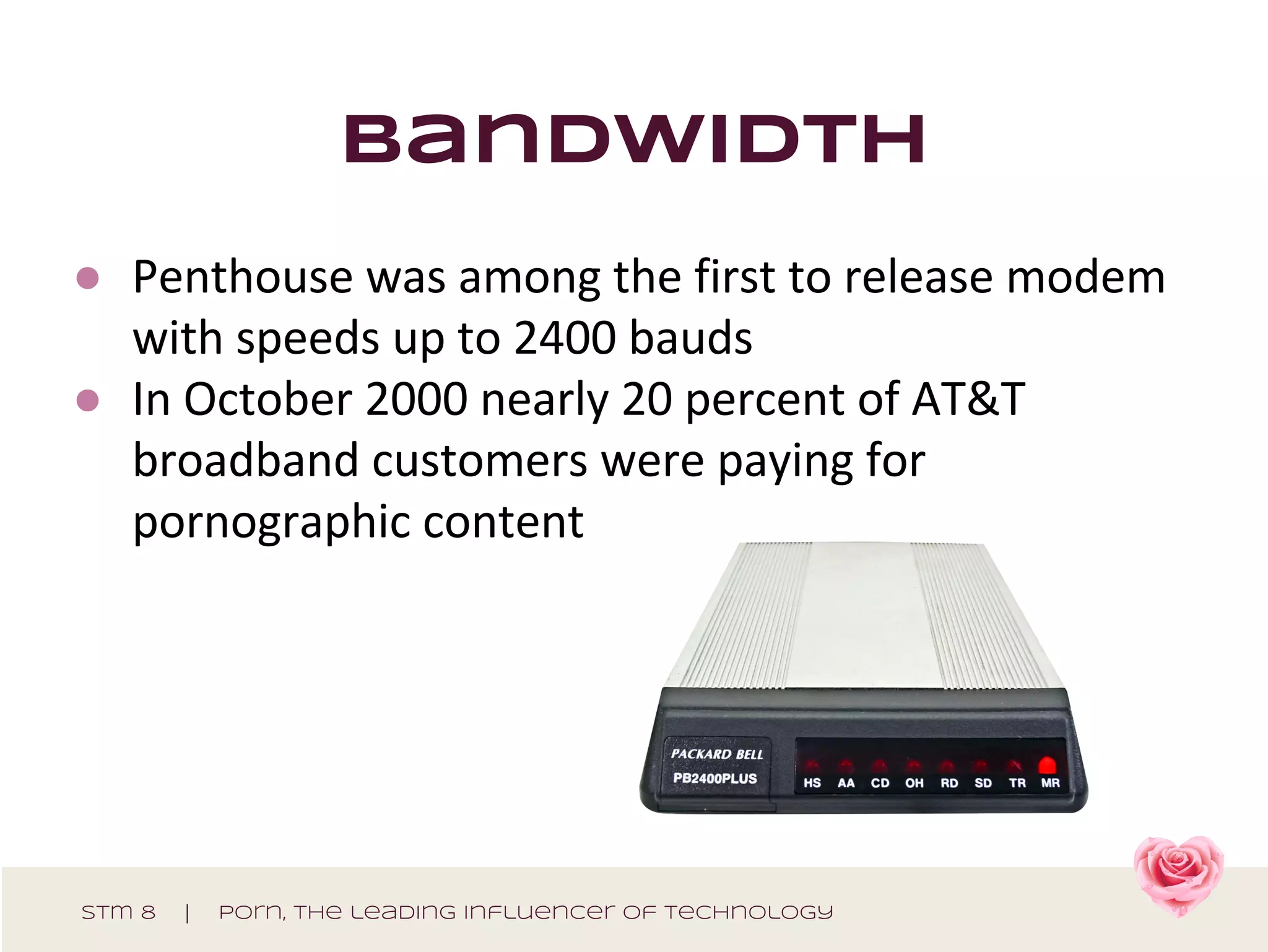 bandwidth
●
●
stm 8 | porn, The leading influencer of technology
 