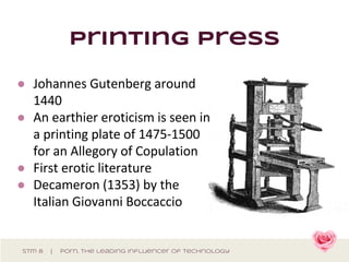 Porn, the leading influencer of Technology | PDF