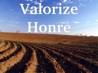 Valorize
Honre
 