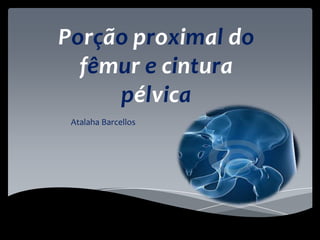Porção proximal do
  fêmur e cintura
     pélvica
 Atalaha Barcellos
 