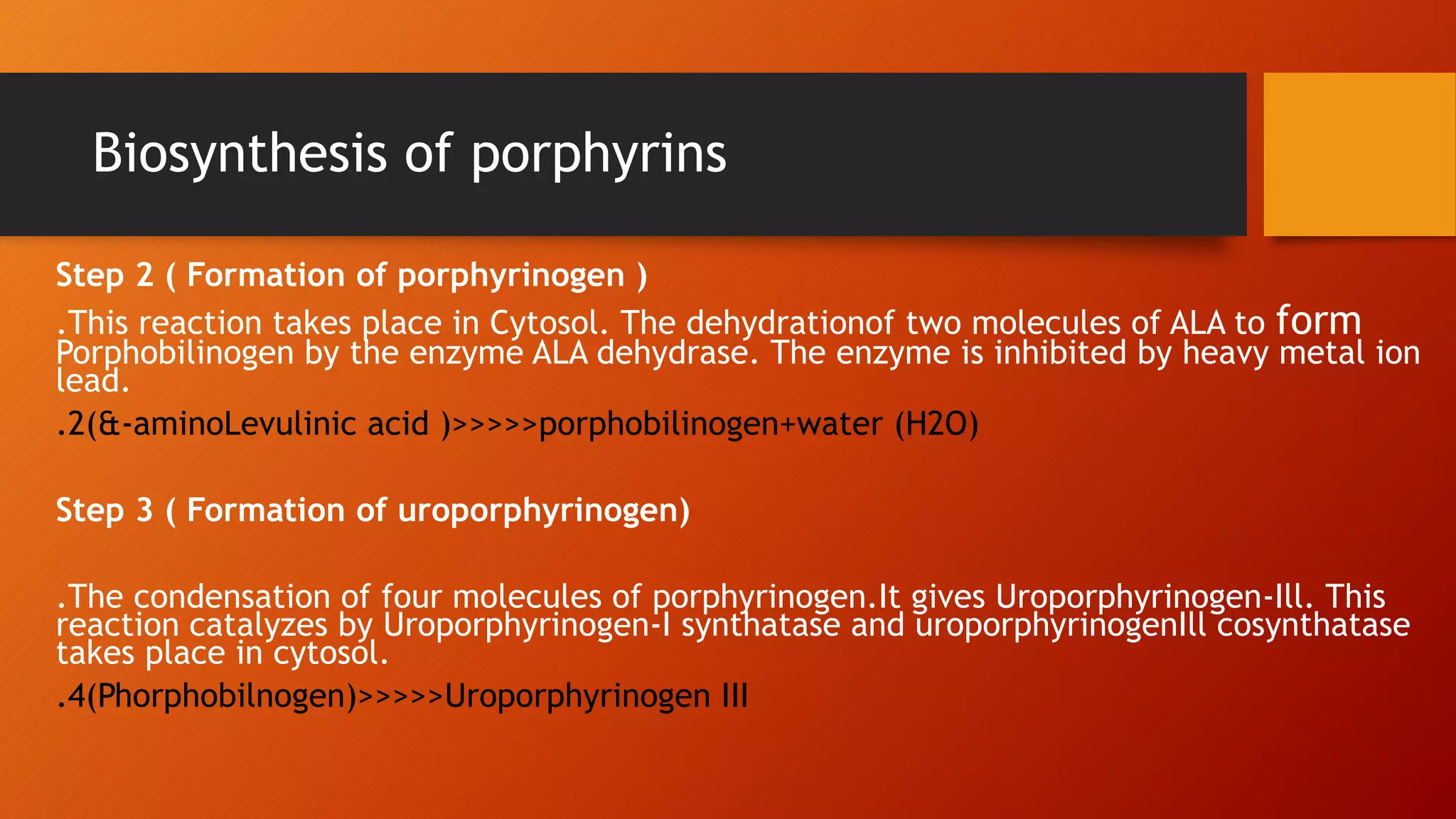 porphyrins chemistry and metabolism.pptx
